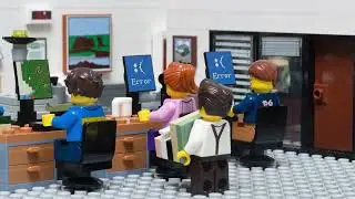 Microsoft Blue Screen of Death【LEGO Stop Motion Animation】
