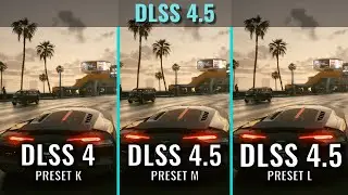 DLSS 4.5 vs 4 - Preset K vs L vs M - RTX 3070, RTX 5060Ti - 7 Games Image quality comparison - 1440p