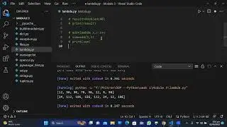 Advanched lamda function in Python