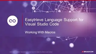 Easytrieve Visual Studio Code Extension: Working with Macros
