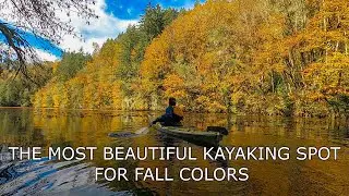 Experience the BEST Kayaking Through Fall EVER | Tilton river fall colors