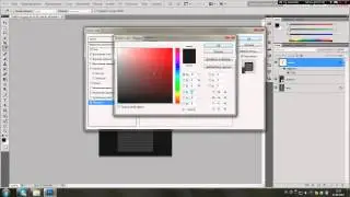 Создание фона для ютуба с помощью adobe photoshop cs5
