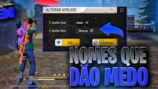 TOP 50 MELHORES NOMES MASCULINOS PARA COLOCAR NO FREE FIRE EM 2023! NICKS DIFERENCIADOS! ✅🔥