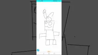 Как нарисовать roblox персонажа в Paint!