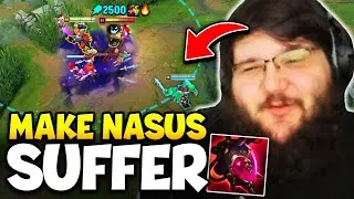 HOW TO MAKE NASUS PLAYERS SUFFER!! (200 IQ SHACO BAITS)