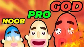 NOOB, PRO, GOD: Sandwich Runner Walkthrough | Level Max