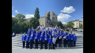 Выступление детского духового оркестра «Саратов-бэнд»