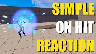 How To Add On Hit Reaction In Unreal