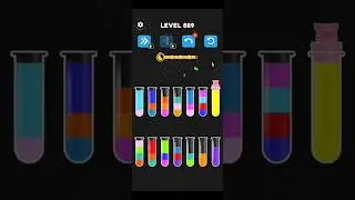 Complete Water Color Sorting (Early Access) Level 886 to Level 890