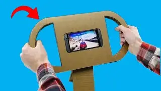 How To Make a Gaming Steering Wheel for Any Smartphone or Tablet (DIY)