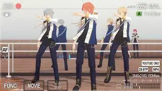 【 MMDあんスタ 】 Adios - short ver. - 【 瀬名泉 ・ 月永レオ ・ 鳴上嵐 ／ 固定カメラ 】