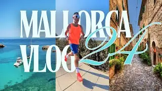 Mallorca travel vlog 🪸beaches, sunset, markets & not much running