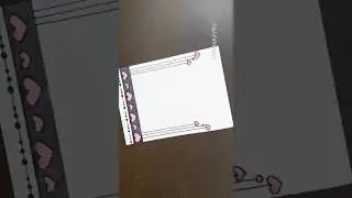 Very easy design border for project work|Easy project design border #shorts #shortvideo #short#video