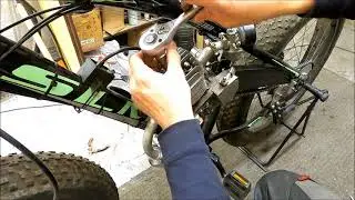 Fatbike with motor, repair and upgrade! Part 1 - repair!