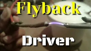 How to make a flyback driver from old cfl lamp.