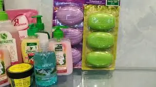 Коллекция жидкого и кускового мыла-1 часть