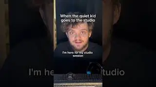 When the quiet kid goes to the studio