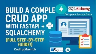 🔴 Build a Complete CRUD App with FastAPI and SQLAlchemy (Step-by-Step Guide!) - Live  2025 | (E-39)