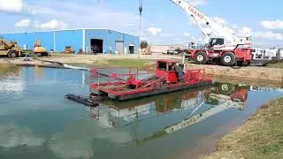 Used Mud Cat MC-915 Dredge Pumping Water - SOLD