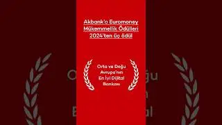 Euromoney Mükemmellik Ödülleri 2024 kapsamında 3 ödüle layık görüldük. 🏆