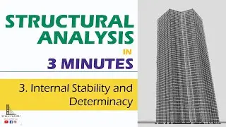 Internal Stability and Determinacy | Structural Analysis in 3 Minutes