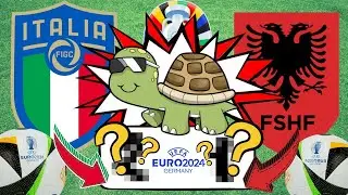 ITALIA - ALBANIA //  TARTARUGA PRONOSTICA EURO 2024