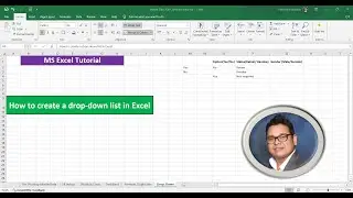 How to Create a Drop-Down List in Excel | Microsoft Excel