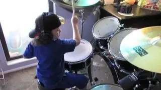 MILANA - HOLIDAY - GREEN DAY, 6 year old female drummer