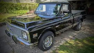 Incredible 1972 Chevy C10 Short Bed Super Cheyenne Pickup For Sale~Original 402 BB~A/C~Loaded!