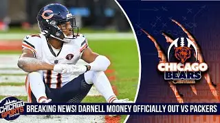 Breaking News! Darnell Mooney Officially out Vs Packers!