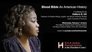 DaMaris B. Hill, 'Blood Bible: An American History'