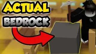 Actual BEDROCK In Skyblock ( UNBREAKABLE Block ) | Ep 4. | Roblox
