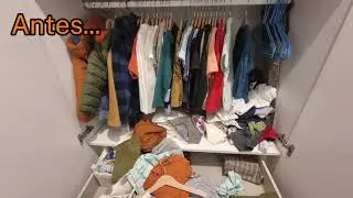 Organizar armario infantil