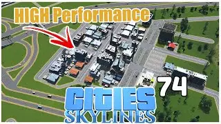 High Performance Industrie Gebiet | Cities Skylines LIMIT 74 | 4k/60fps 