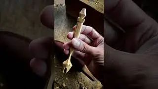 Plum wood fork