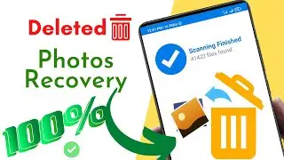 How to recover deleted PHOTOS from android phone | Get deleted photos back | 100% WORKING