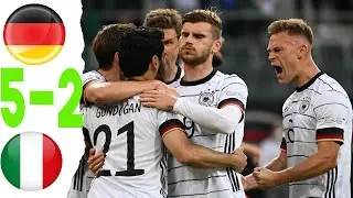 Germany Vs Italy 5-2 Highlights All Goals 2022