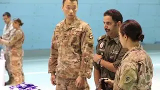 American, Canadian, British, and Kuwaiti Forces Participate in Joint Medical Training