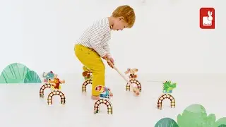 Janod - Croquet Grand Huit Applepop - jeu adresse enfant