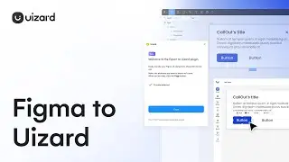 The Figma to Uizard plugin is here