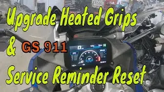 Upgrade your BMW dash  maintenance & heated grips