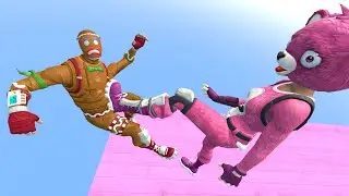 Gmod ragdolls | Fortnite mod [funny jumps]