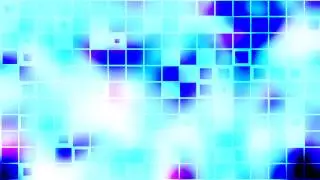Video Blocks Blue Squares Animation - Free Overlay Stock Footage