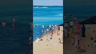 СЕГОДНЯ НА ПЛЯЖЕ В ЧЕБОКСАРАХ#чебоксары #чувашия #волга#пляж #shorts #reels