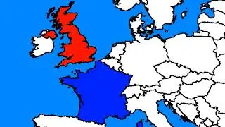 The UK Vs France War Scenario Animated