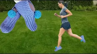 Knit slipper shoes in a couple of hours. Very easy. 