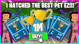 TAPPING GODS *NEW* 1M EVENT EGG! I *HATCHED* the BEST PET IN THE EGG! NEW BOOSTS! and MORE! - ROBLOX