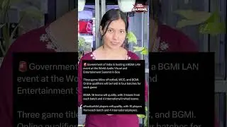 India Backs Gaming: WAVES 2025 Announced with BGMI, eFootball & WCC Events. #govt #gaming #bgmi