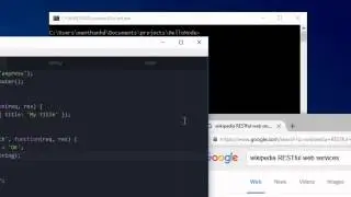 Creating a simple RESTful web service using Express - Nodejs Tutorial 3