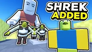 Adding SHREK To My Weird Roblox Simon-Says Game